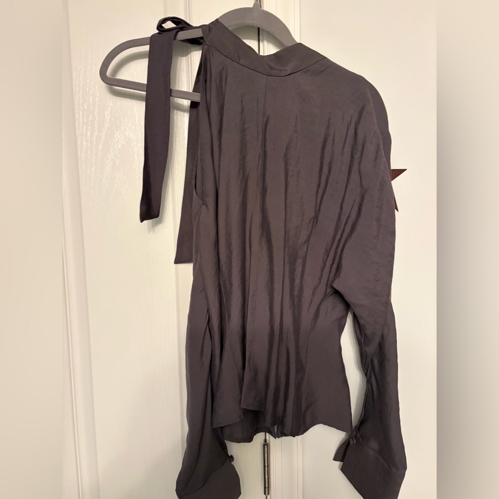 Zara Charcoal Women's Blouse